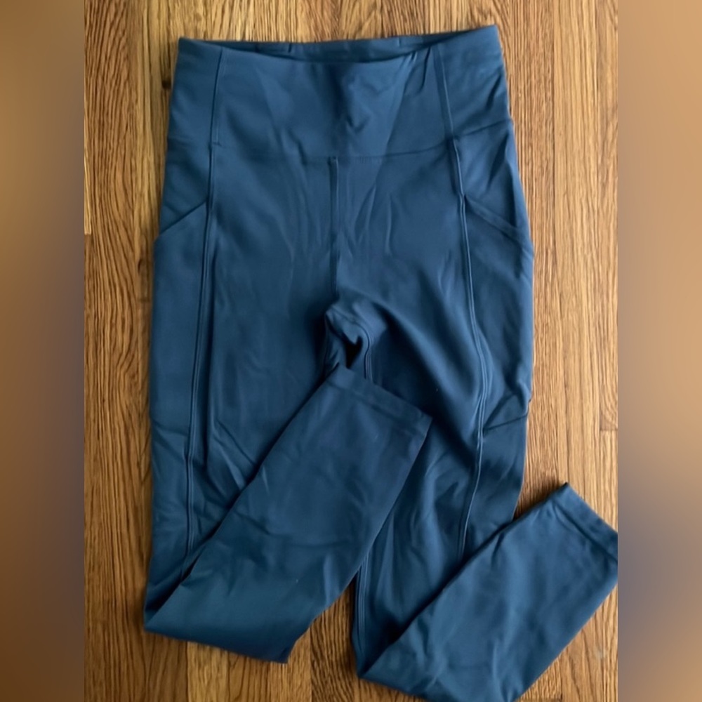 Slate blue lululemon leggings - sz 4